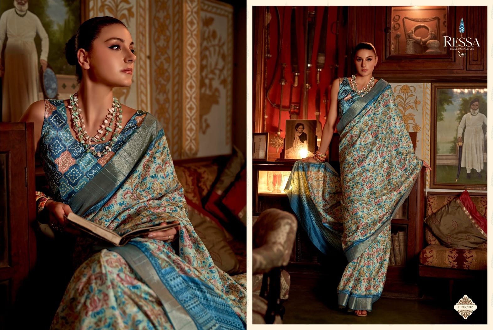 Rangressa By Ressa Kotha Jari Designer Sarees Wholesale Clothing Suppliers In Mumbai
